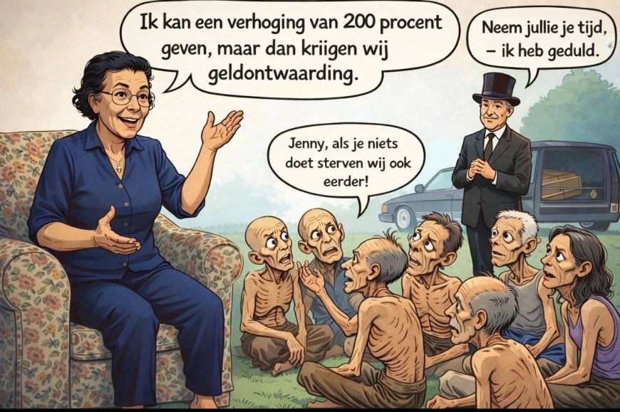 “Ik kan een verhoging van 200 procent geven, maar…..”