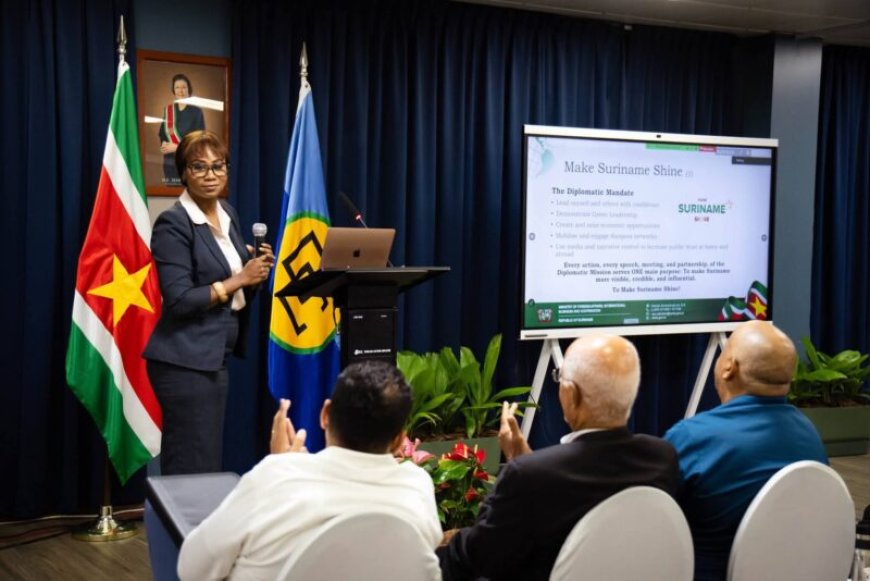 Nieuwe garde Surinaamse diplomaten klaar voor resultaatgericht beleid