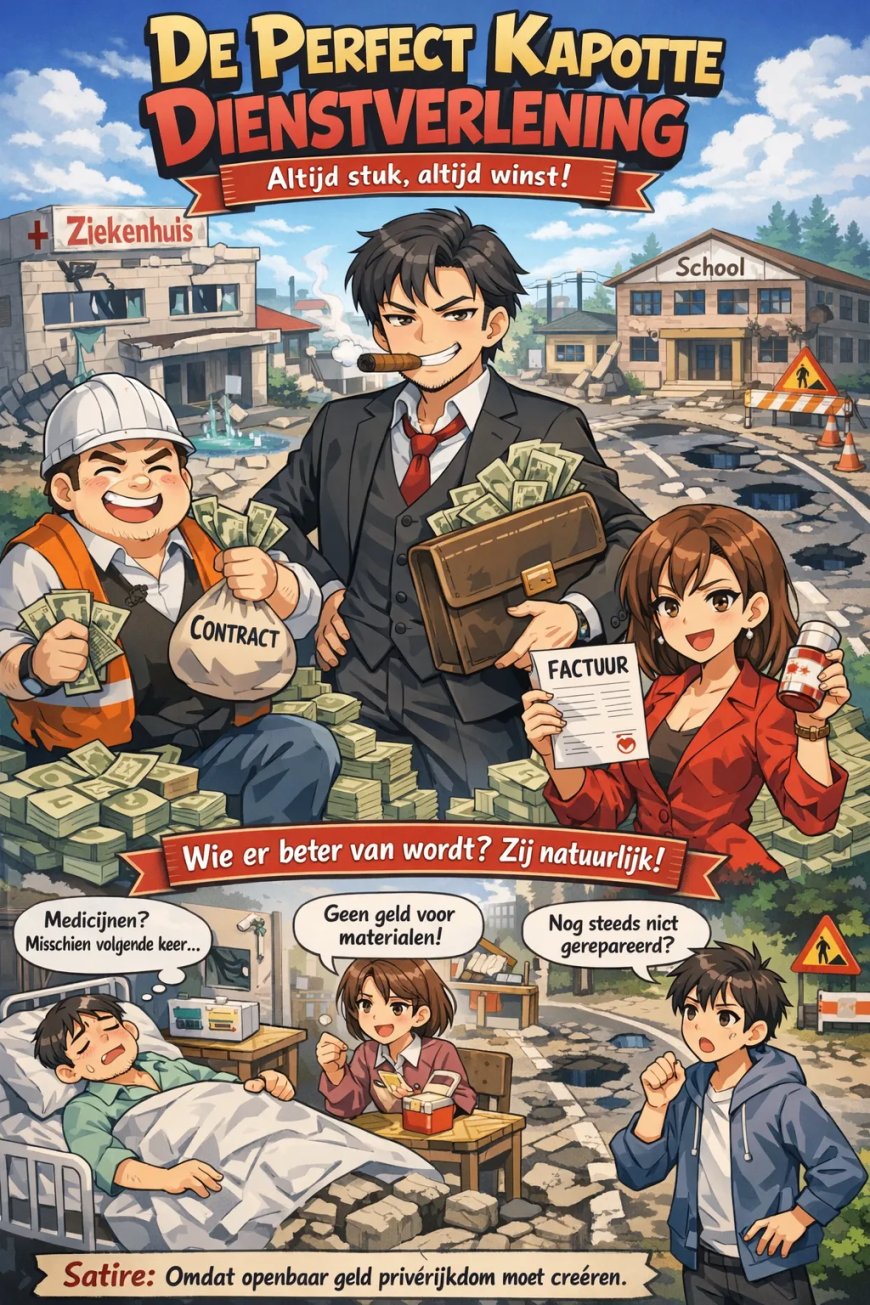 De perfecte kapotte dienstverlening