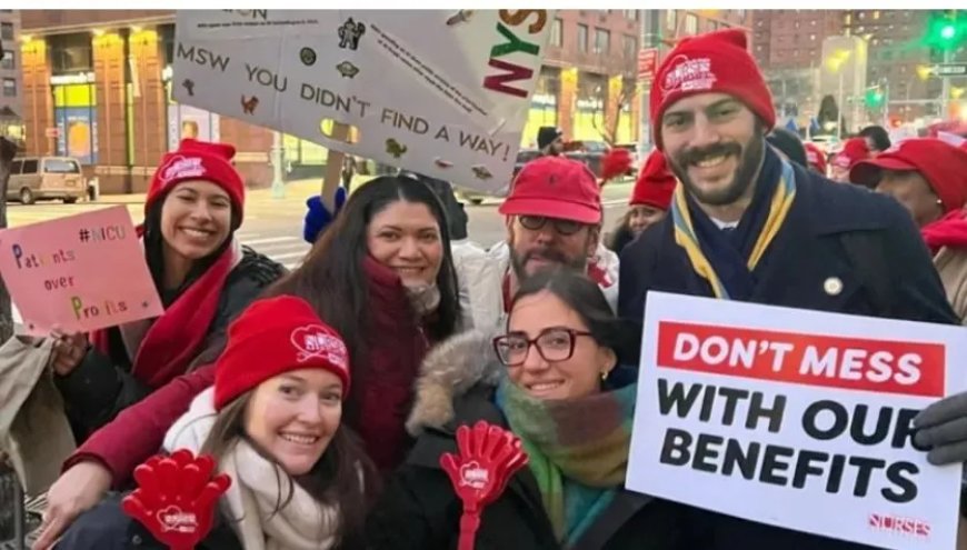 Grootste verpleegkundigenstaking in New York te midden van zware griepgolf
