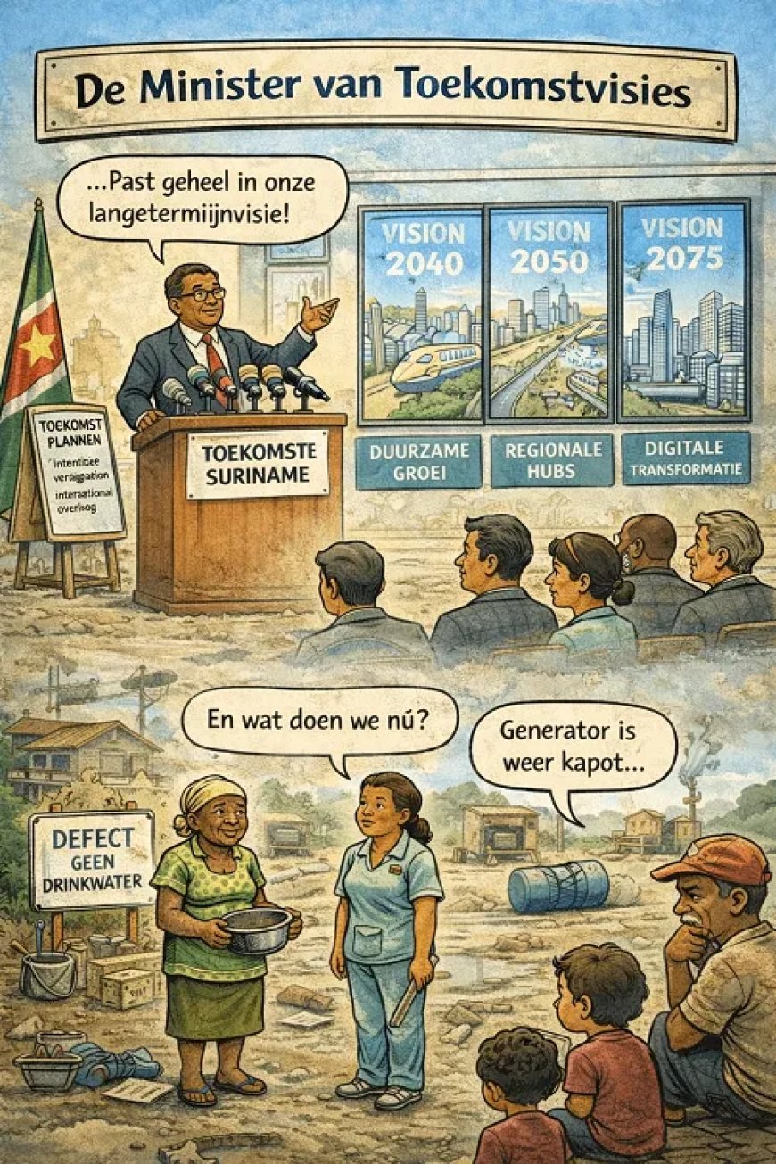 De minister van Toekomst visies