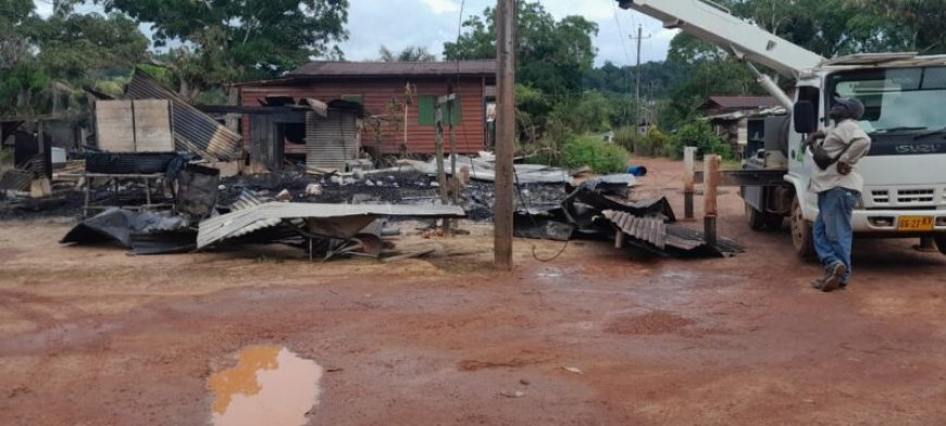 Woningbrand in Asigron