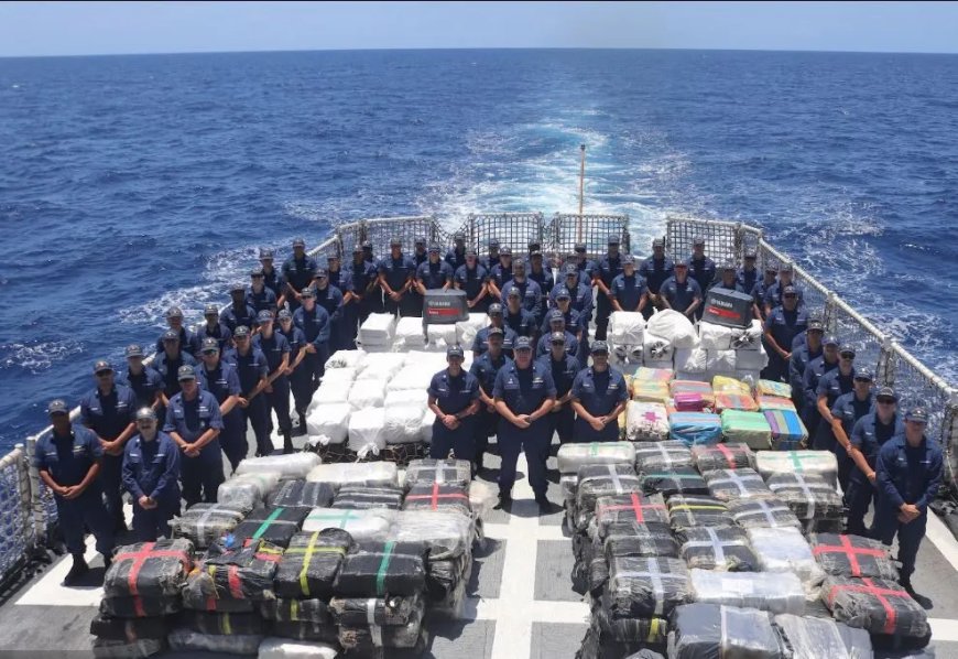 Amerikaanse kustwacht boekt recordjaar in strijd tegen cocaïnesmokkel