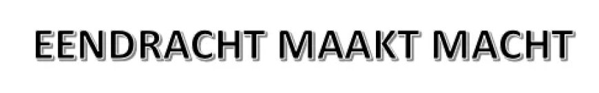 Column: Eendracht maakt macht