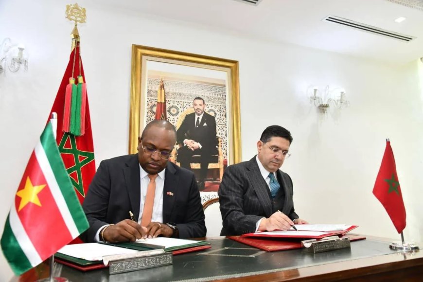 Suriname en Marokko verdiepen strategisch partnerschap