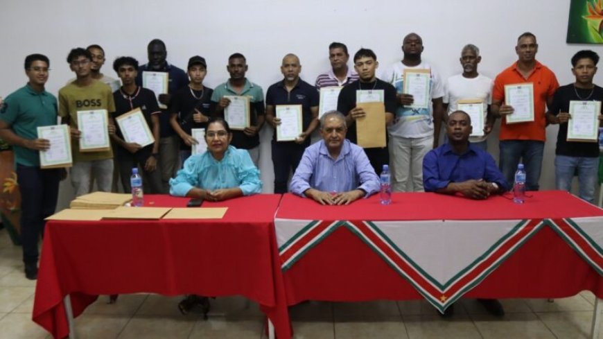 Ruim 85 cursisten ontvangen SAO-certificaat na afronding vaktrainingen