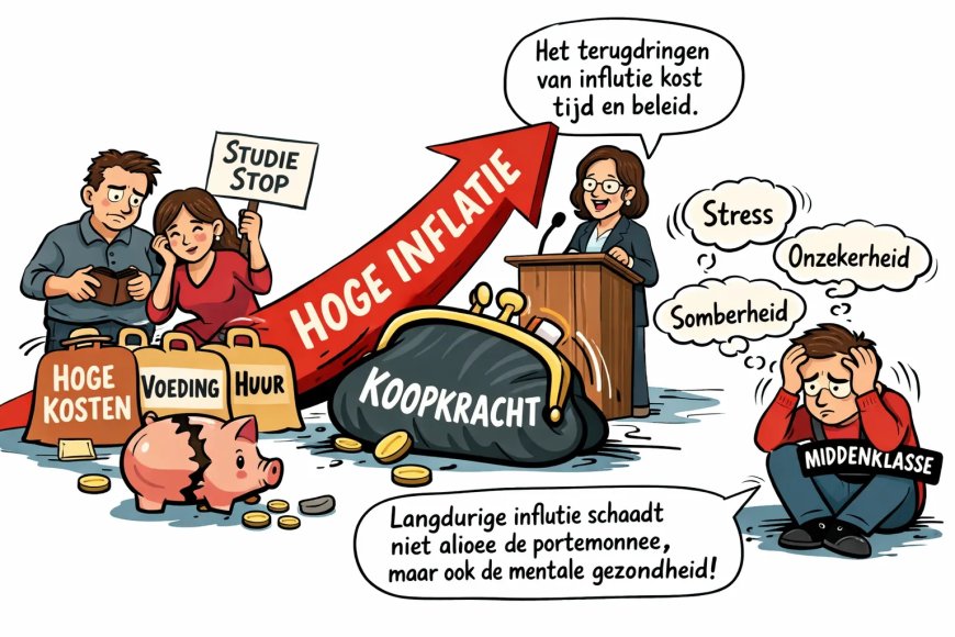 Middenklasse betaalt hoogste prijs voor aanhoudende prijsstijgingen