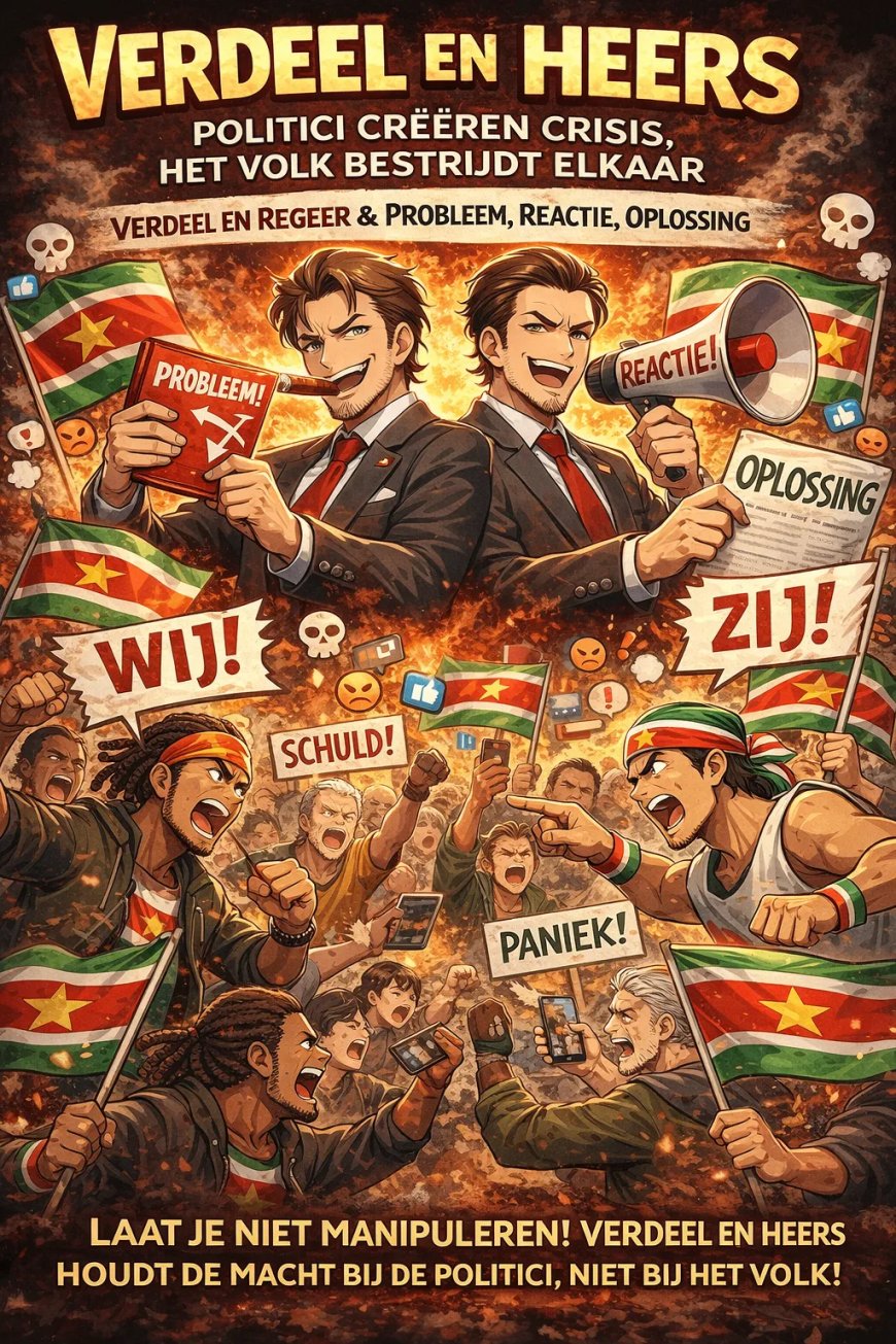 Verdeel en heers in Suriname