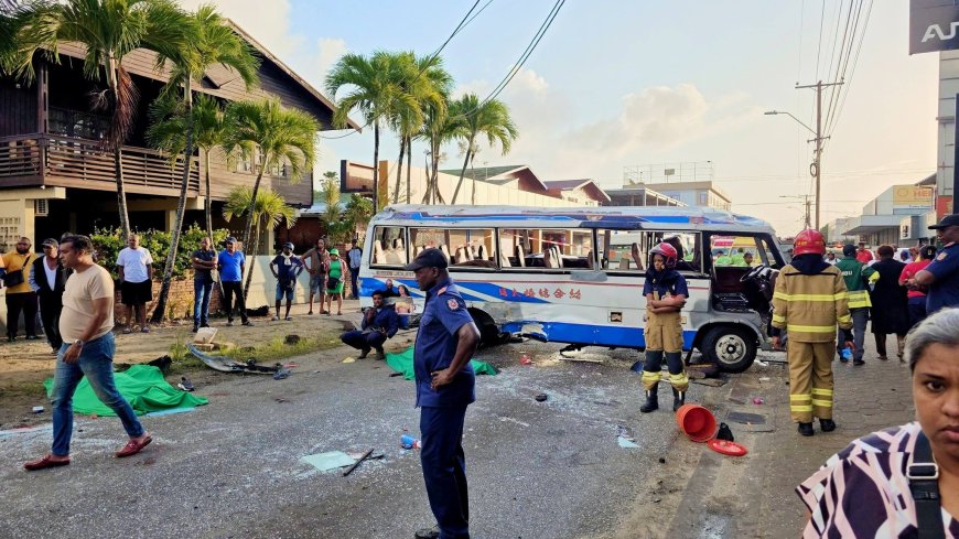Verkeerschaos na dodelijke aanrijding: Suriname beleeft rampzalig weekend op de wegen