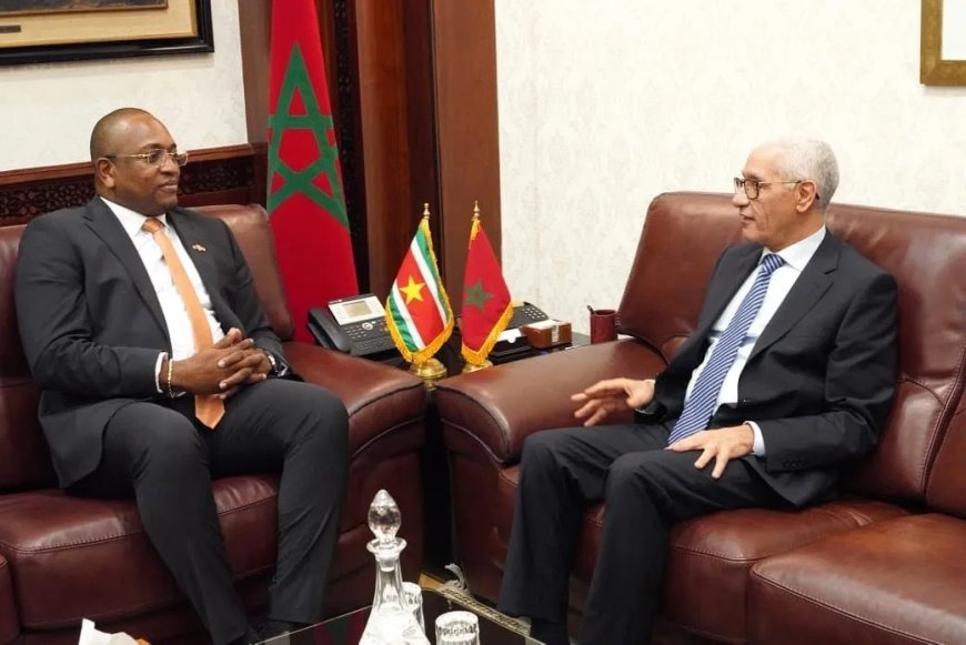 Suriname en Marokko verdiepen parlementaire samenwerking