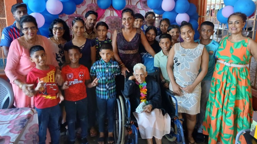 Oma Jetty viert 85ste verjaardag, woont al 83 jaar in kinderhuis