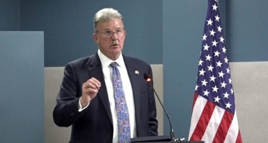 Amerikaanse ambassadeur Faucher neemt afscheid van Suriname