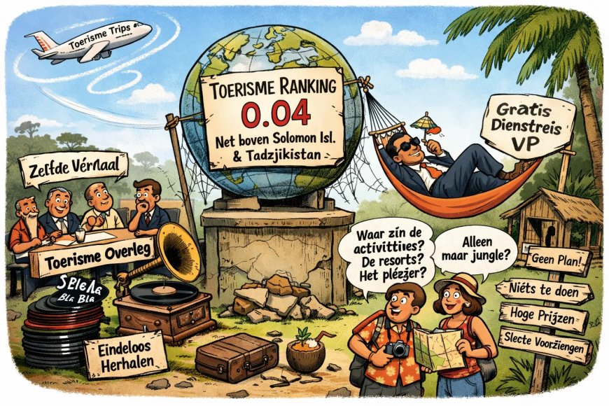 Toerisme zonder product, zonder plan