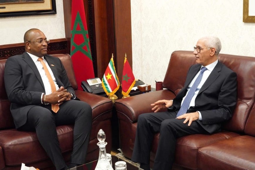 Suriname en Marokko versterken parlementaire samenwerking