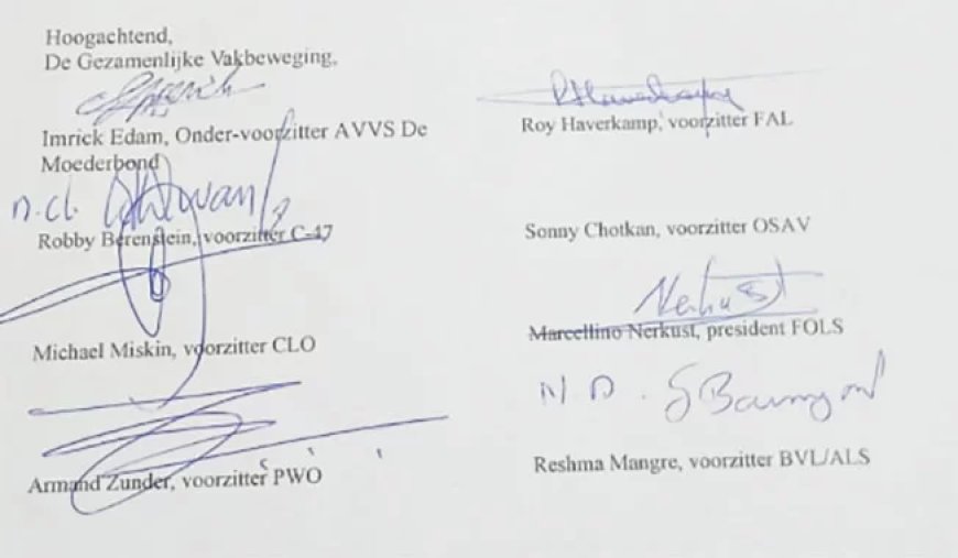 Vakbeweging slaat alarm over koopkracht en uitblijven afspraken