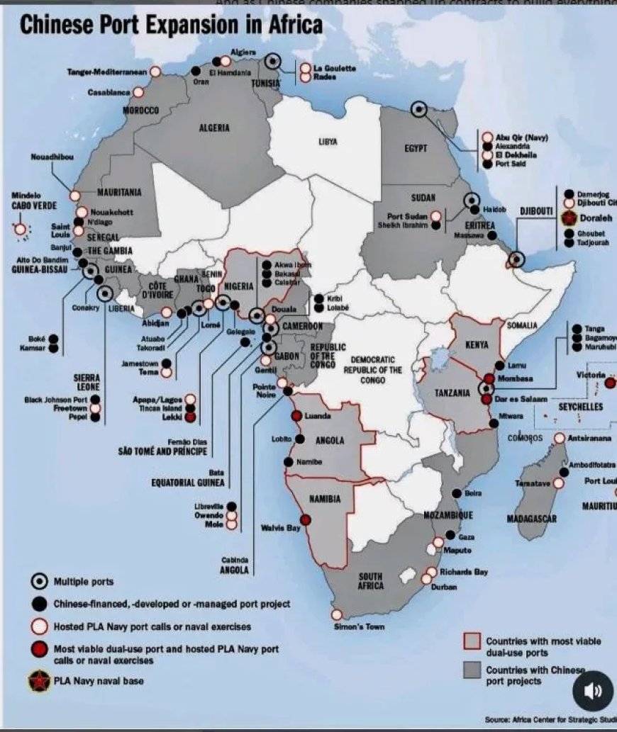 Chinese invloed op Afrikaanse havens en handel neemt sterk toe