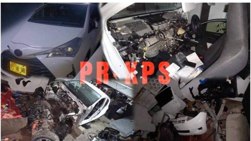 Gestolen Vitz aangetroffen in garage aan Welgelegenstraat