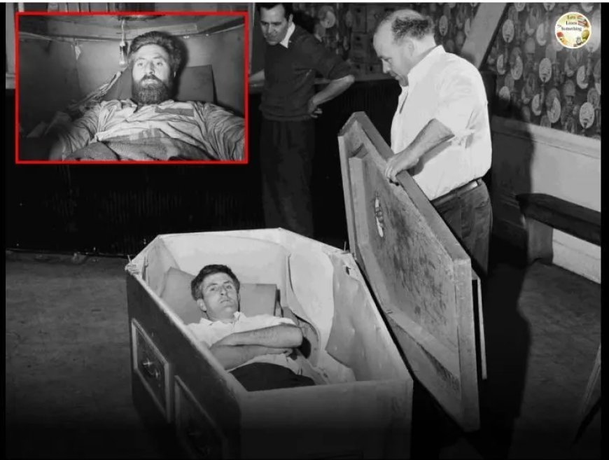 Ier leefde 61 dagen begraven onder de grond