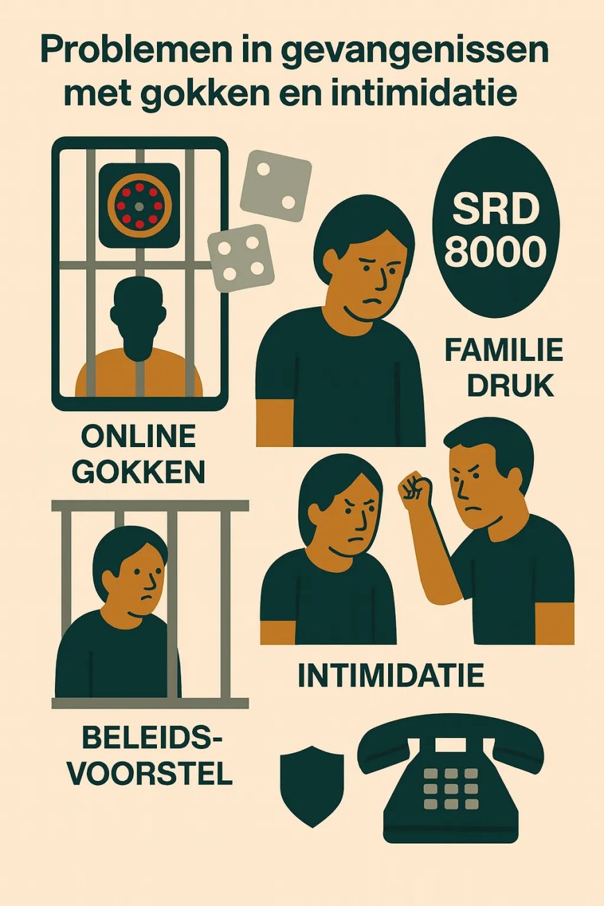 Gokken achter tralies: druk, dreiging en de rol van bewakers