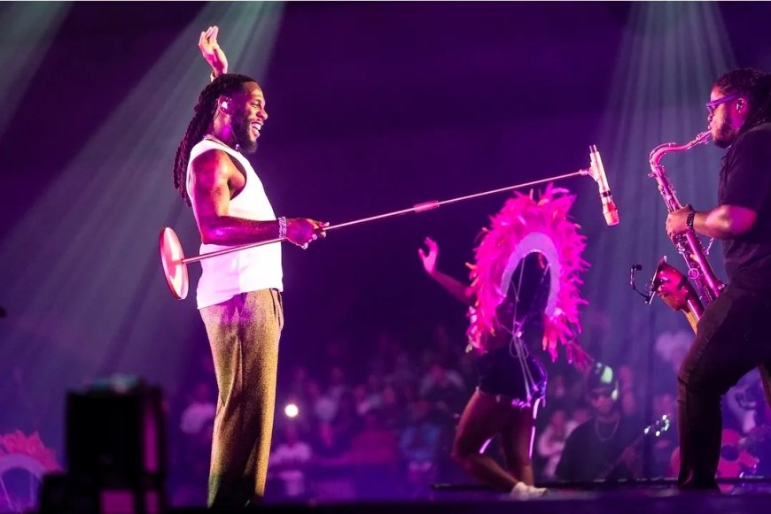 Burna Boy draagt de trots van Afrika als een kroon in de ING Arena