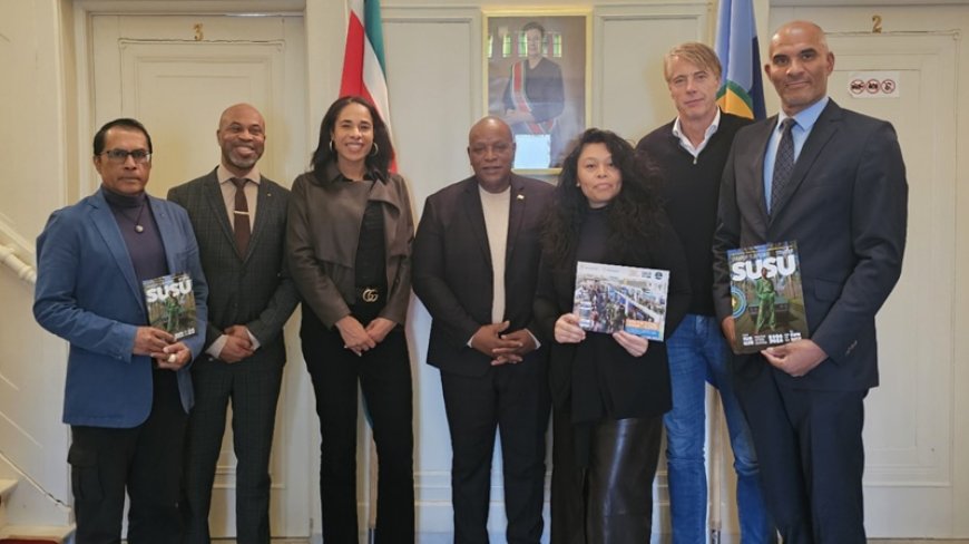 Diaspora Instituut Nederland introduceert maatschappelijke initiatieven bij Surinaamse ambass
