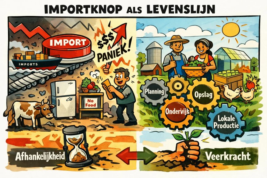 Import knop als levenslijn