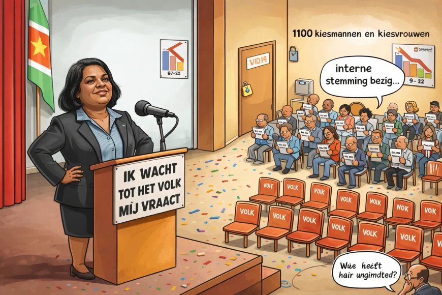 Mathoera’s voorzitterschap van de VHP: institutionele realiteit versus politieke retoriek