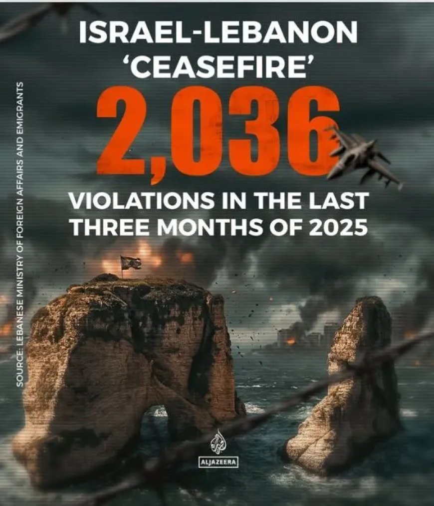 Libanon meldt Israëlische schendingen van het staakt het vuren