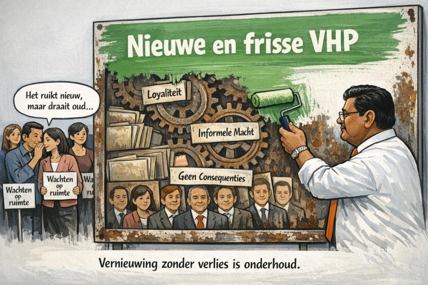 Nieuwe frisheid, oude reflexen van Santokhi