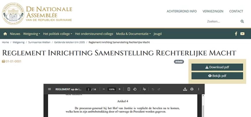 Mathoera: Initiatiefwetten ad hoc en lichtvaardig voorbereid