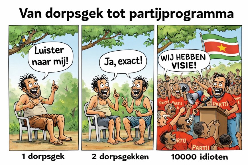 Van dorpsgek tot partijprogramma
