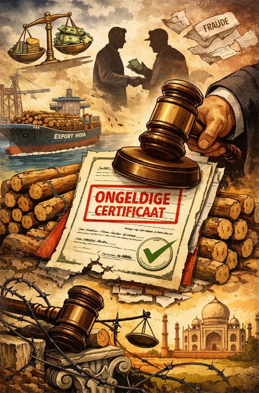 Dossier houtexport 14 - Column:Toen onrecht bijna een certificaat kreeg
