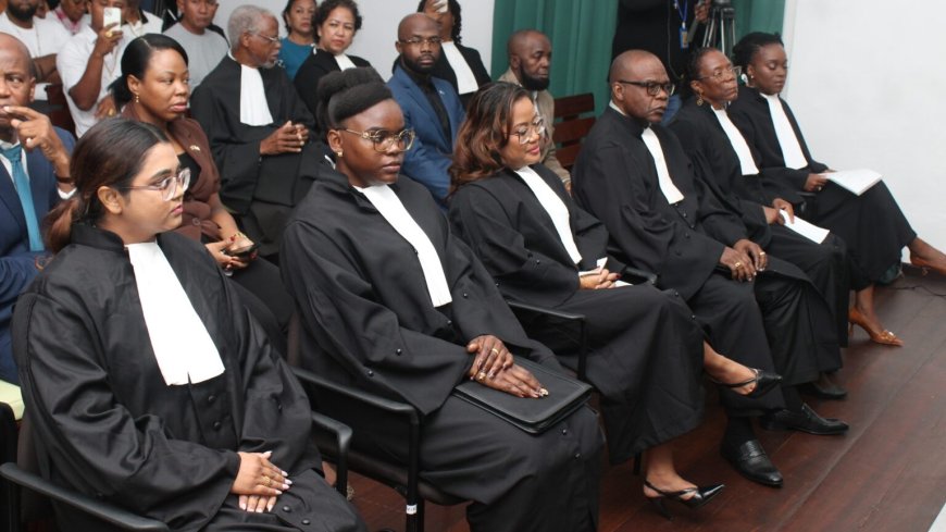 Zes nieuwe advocaten beëdigd bij Hof van Justitie