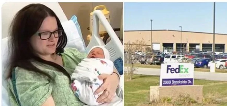 Vrouw bevalt onverwacht tijdens werk bij FedEx