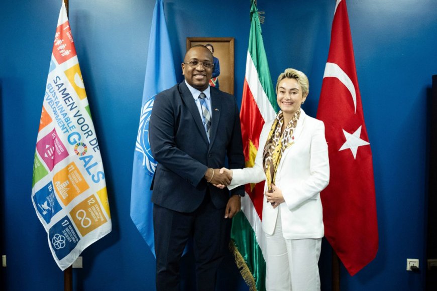 Minister Bouva ontvangt ambassadeur van Türkiye en TİKA-directeur