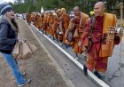 Boeddhistische monniken bereiken Washington na vredesmars van 3.700 kilometer