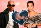 Lewis Hamilton en Kim Kardashian flink in de spotlights op de Super Bowl