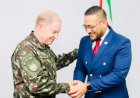 Braziliaanse generaal op werkbezoek bij minister Ramsaran