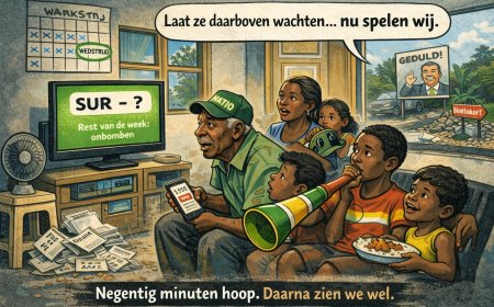 Suriname negentig minuten hoop