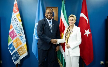 Suriname en Türkiye versterken banden via duurzame TİKA-projecten