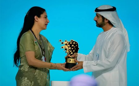 Indiase lerares die honderden leercentra heeft opgericht wint Global Teacher Prize