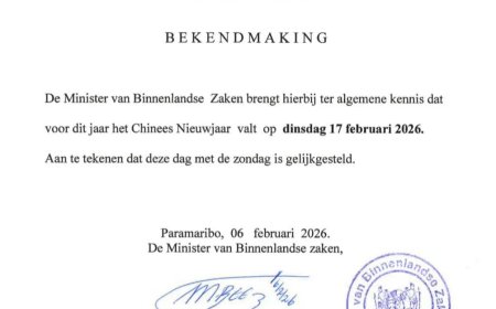 Chinees Nieuwjaar dinsdag 17 februari – Nationale vrije dag