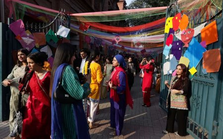 Lahore viert heropleving van Basant festival na verbod van 18 jaar