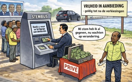 Vrijheid te koop in Paramaribo