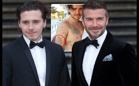 Brooklyn Beckham laat tattoo ter ere van zijn vader David verwijderen