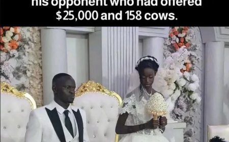 Huwelijk in Zuid-Soedan beslist met recordbruidsschat