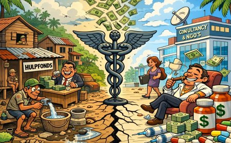 Wie leeft van het probleem in Suriname, zal het nooit oplossen