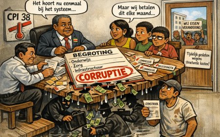 Corruptie als structurele kostenpost in Suriname  