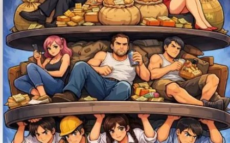 De rijken worden rijker, de profiteurs leven gratis en de middenklasse betaalt de rekening