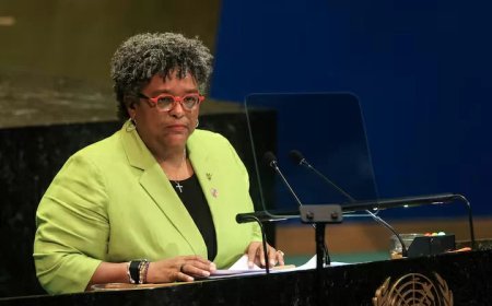 Mia Mottley wint derde termijn met volledige overwinning in Barbados